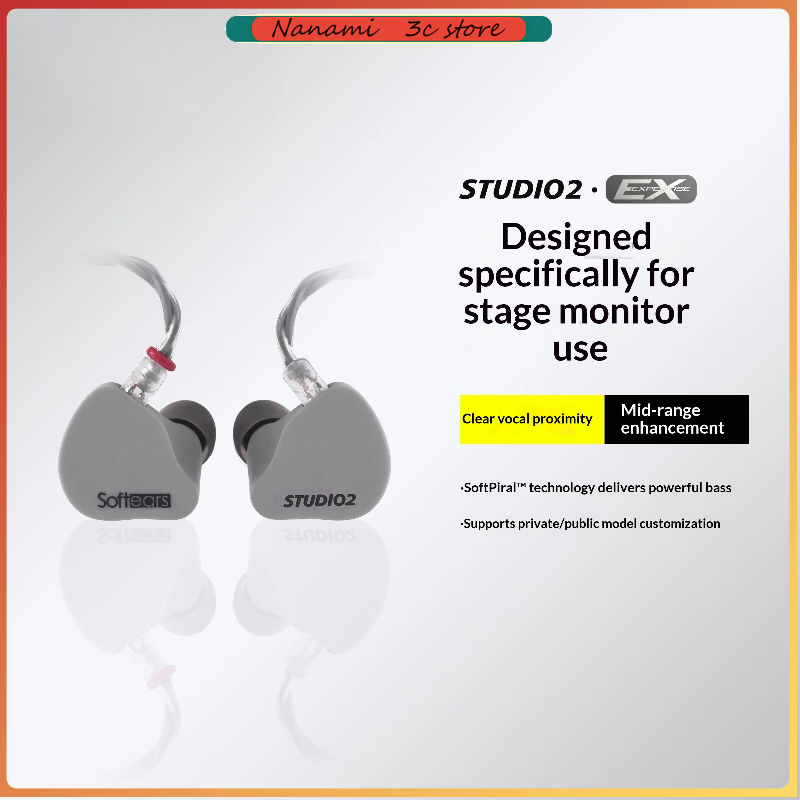 In Ear Monitors For Singers - Fones de Ouvido com Fio Softears