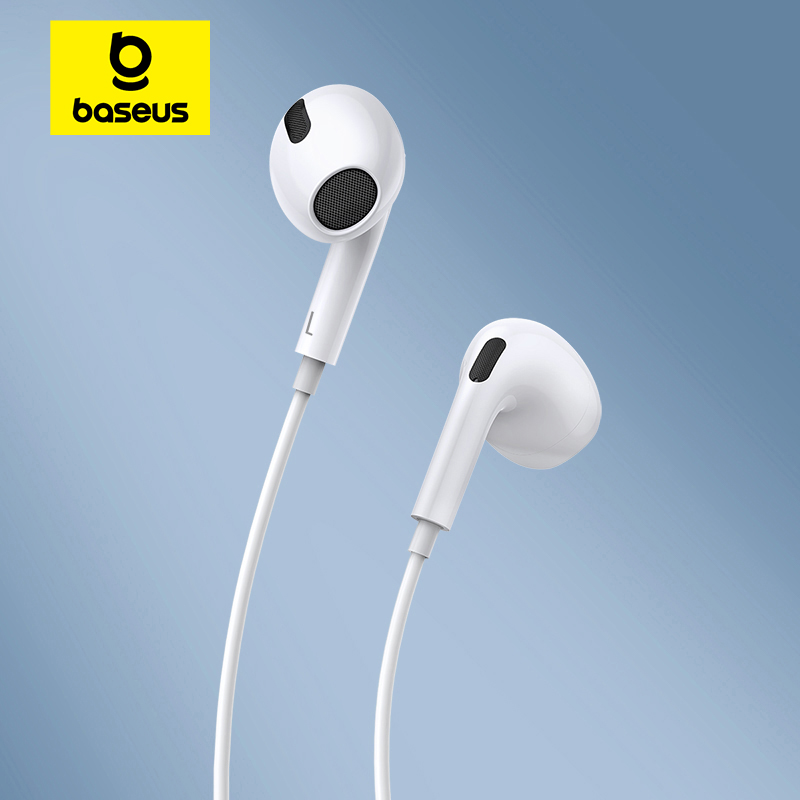 Baseus c17 fone de ouvido com  - Type C Wired Earphones With Mic avaliação e preço