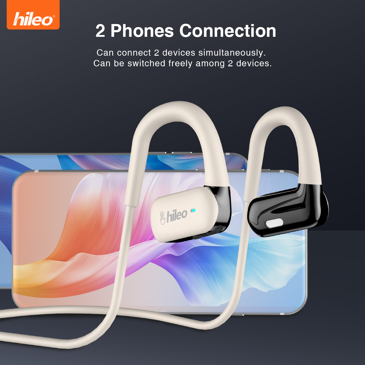 Fones de Ouvido Hileo Hi77 Blu - Bone Conduction Running Headphones avaliação e preço