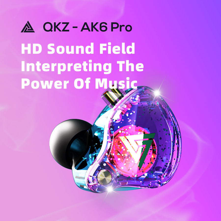 QKZ AK6 Pro 1DD Fones de ouvid - In Ear Monitors For Singers avaliação e preço