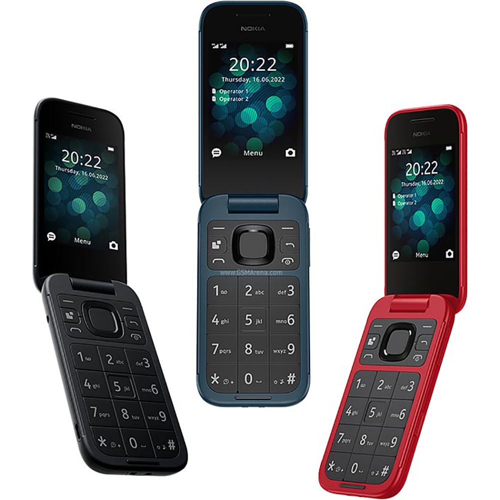 Nokia 2660 Flip 4G Telefone de - Headphones avaliação e preço