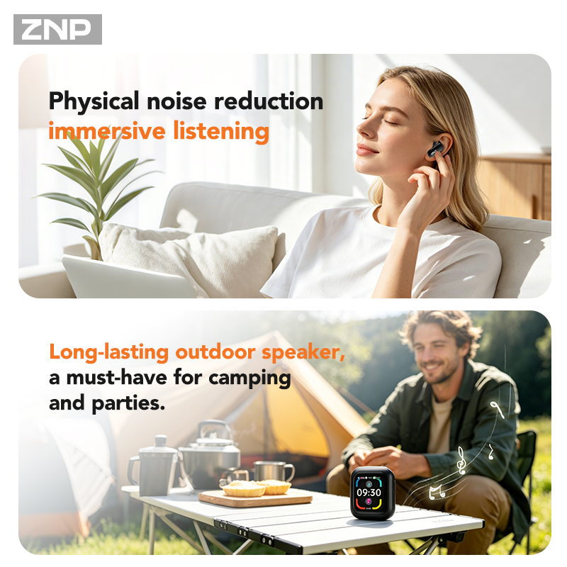Fones de Ouvido Sem Fio ZNP N0 - Headphones avaliação e preço