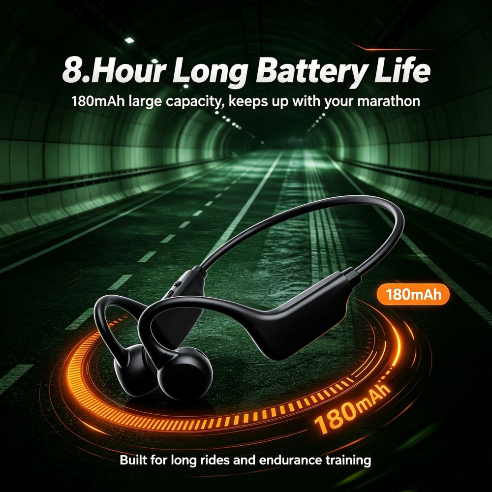 Fones de Ouvido Esportivos KEB - Bone Conduction Running Headphones avaliação e preço