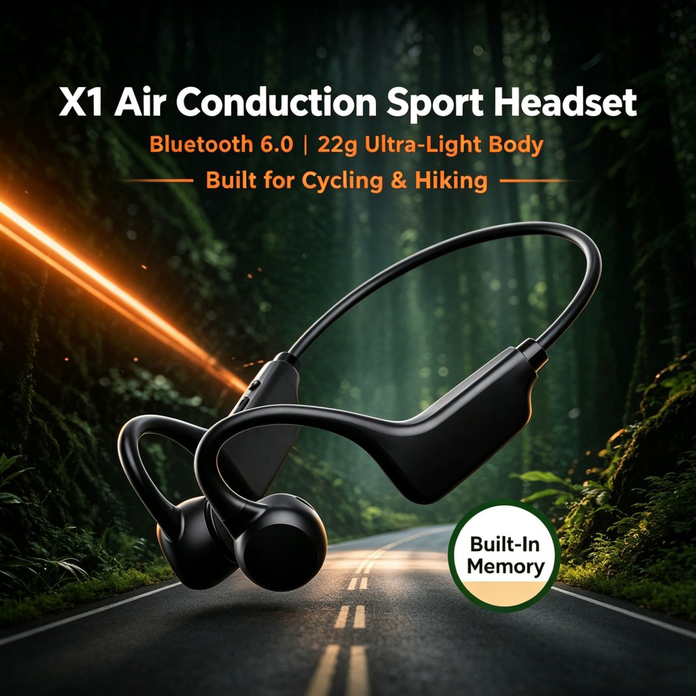 Fones de Ouvido Esportivos KEB - Bone Conduction Running Headphones avaliação e preço