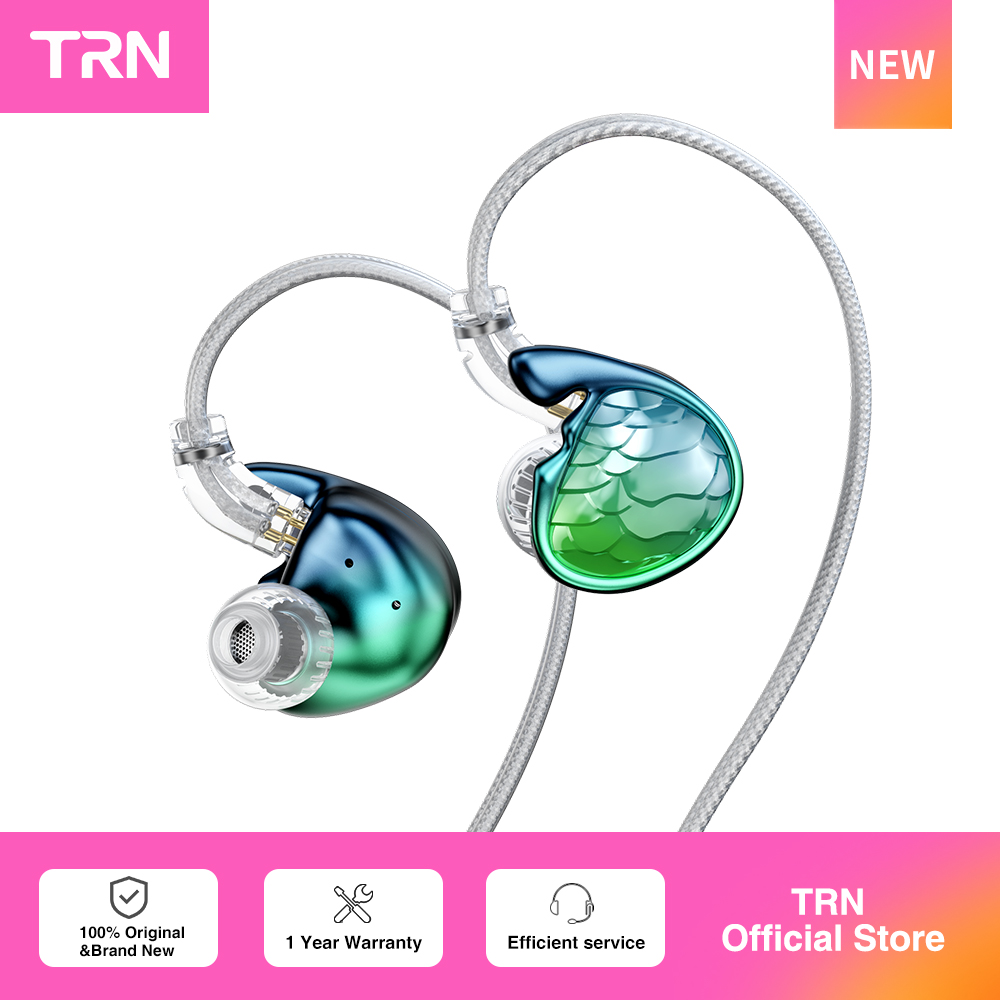 Fones de Ouvido TRN Mermaid 1B - Planar Magnetic Iem Earphones avaliação e preço
